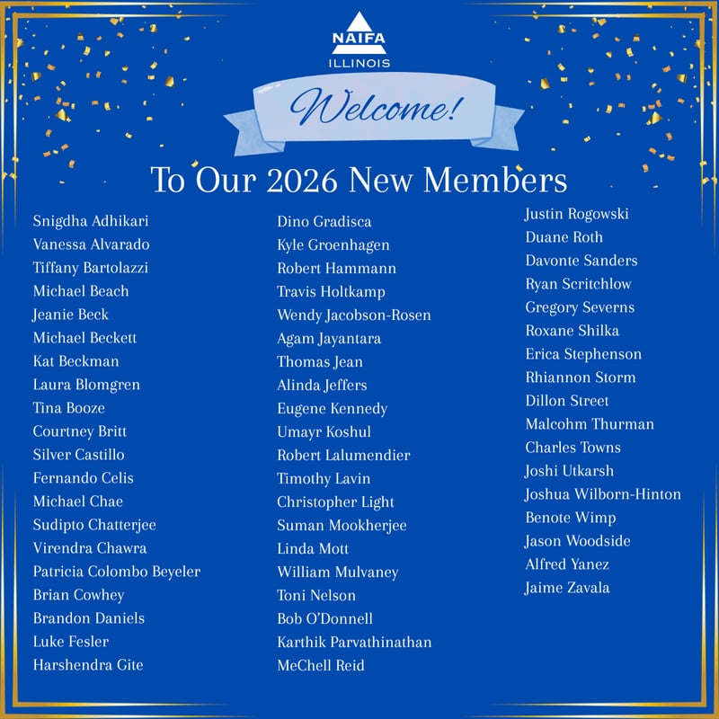 NAIFA 2026 New Members NAIFA 2026 New Members