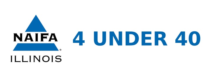 NAIFA IL 4 Under 40 Logo horizontal